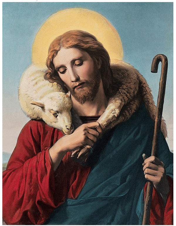 Gesù come Buon pastore è una delle iconografie più antiche dell'arte cristiana, interpretata sia da grandi maestri che da anonimi artisti come simbolo del Salvatore che ha cura del suo gregge