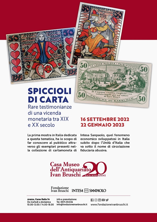 spiccioli di carta