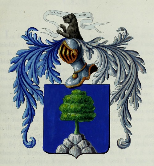 Stemma araldico della famiglia Cesi, duchi di Acquasparta oltre che marchesi di Monticelli e principi di Sant'Angelo e San Polo