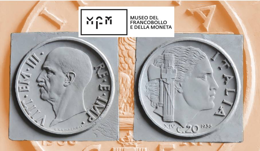 Fondo Giuseppe Romagnoli, modelli monete Impero (courtesy Istituti culturali della Repubblica di San Marino, riproduzione vietata)