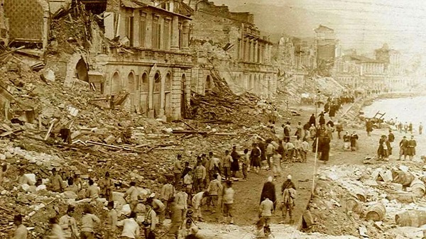 Vincenzo Ruffo studiò documenti di zecca estratti da sotto le macerie del terremoto che colpì Messina nel 1908 ricavandone importanti informazioni sulla monetazione siciliana