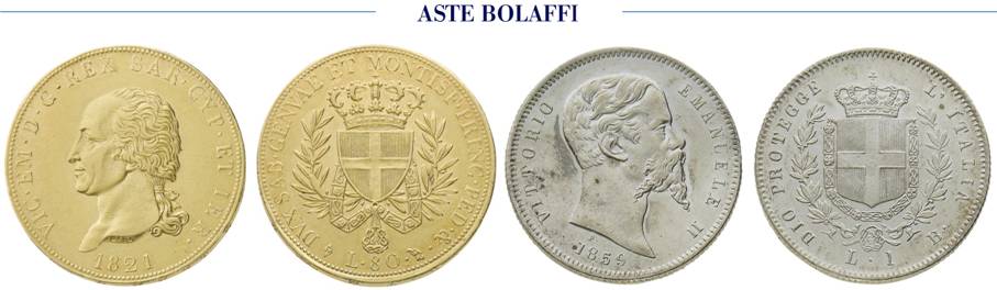 aste bolaffi del 7-9 giugno monete medaglie banconote