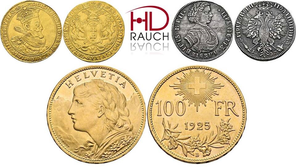 hd rauch 116 monete medaglie decorazioni asta 
