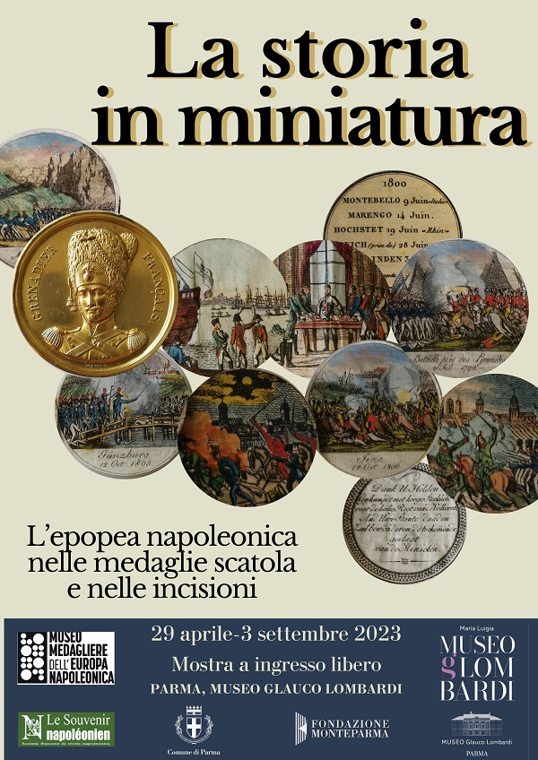 La mostra dal titolo "La storia in miniatura" è aperta al Museo "Glauco Lombardi" di Parma con ingresso libero fino al 3 settembre 2023