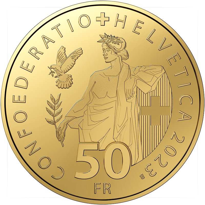 50 franchi oro costituzione federale elvetica
