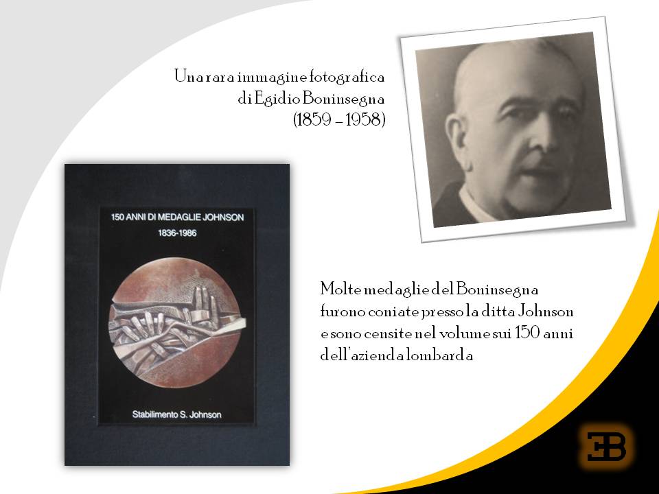 egidio bonisegna moneta medaglia placchetta arte lire
