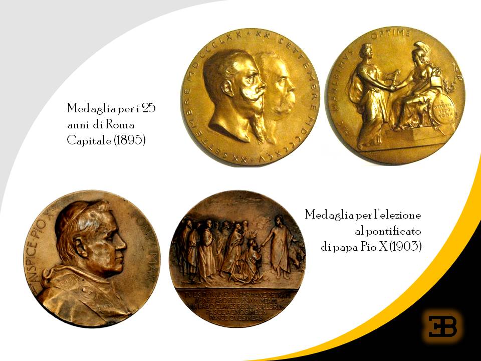 egidio bonisegna moneta medaglia placchetta arte lire