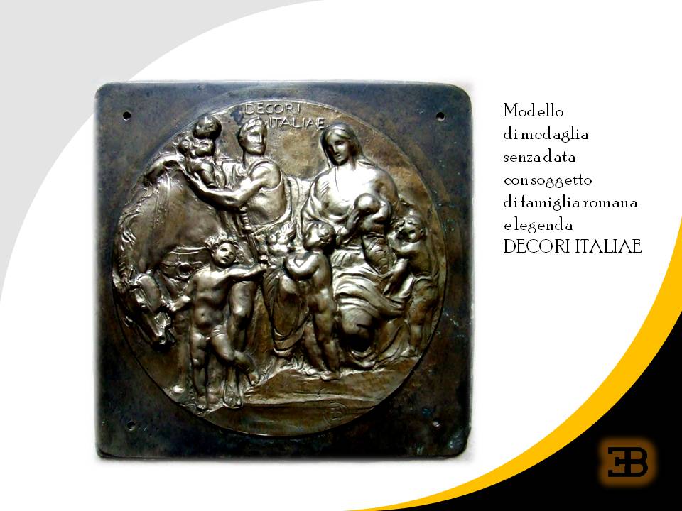egidio bonisegna moneta medaglia placchetta arte lire