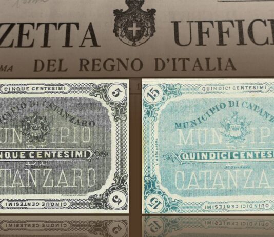 biglietti fiduciari cartamoneta banconote lire catanzaro