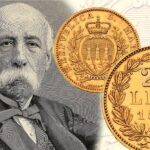 monete oro argento san marino 1895 francesco crispi convenzione amicizia