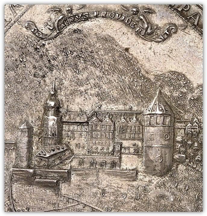 botte gigante di heidelberg germania palatinato medaglia vino uva vendemmia asta kunker