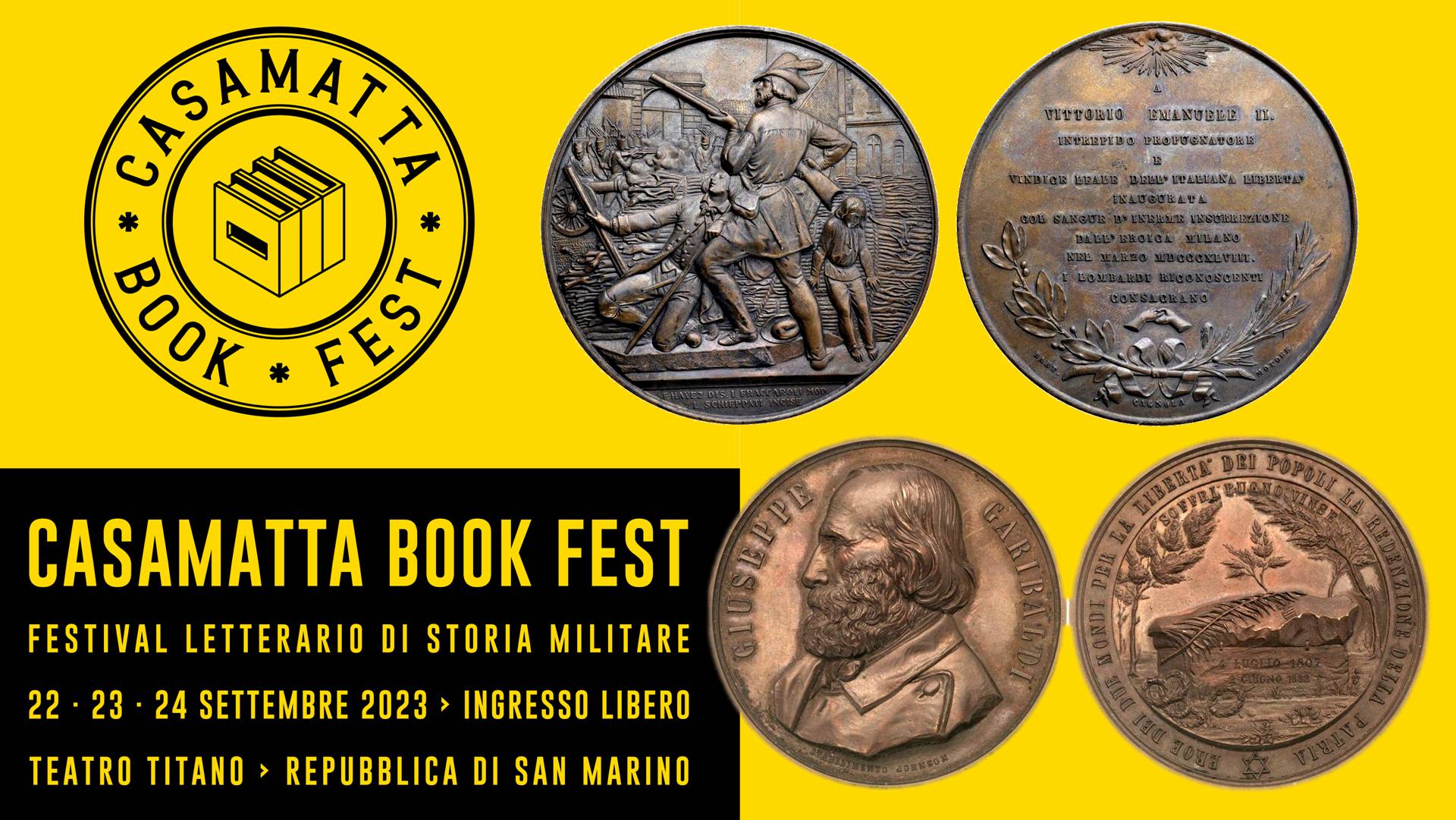 Casamatta Book Fest: la STORIA MILITARE incontra la NUMISMATICA
