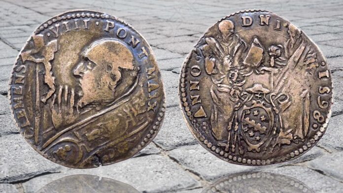 ferrara estensi papa clemente viii devoluzione 1598 monete medaglie