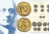 senatore giuseppe mazzini numismatica monete romane rin collezionismo oro argento