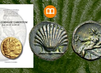 libro monete taranto tarentum magna grecia oro argento