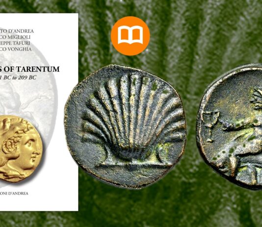 libro monete taranto tarentum magna grecia oro argento
