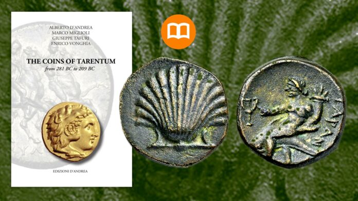 libro monete taranto tarentum magna grecia oro argento