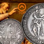 moneta piastra tommaso di villanova cornelio centurione santi papa chigi alessandro