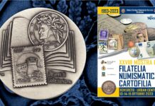 circolo filatelia numismatica cartofilia monete francobolli cartoline rovereto anniversario medaglia