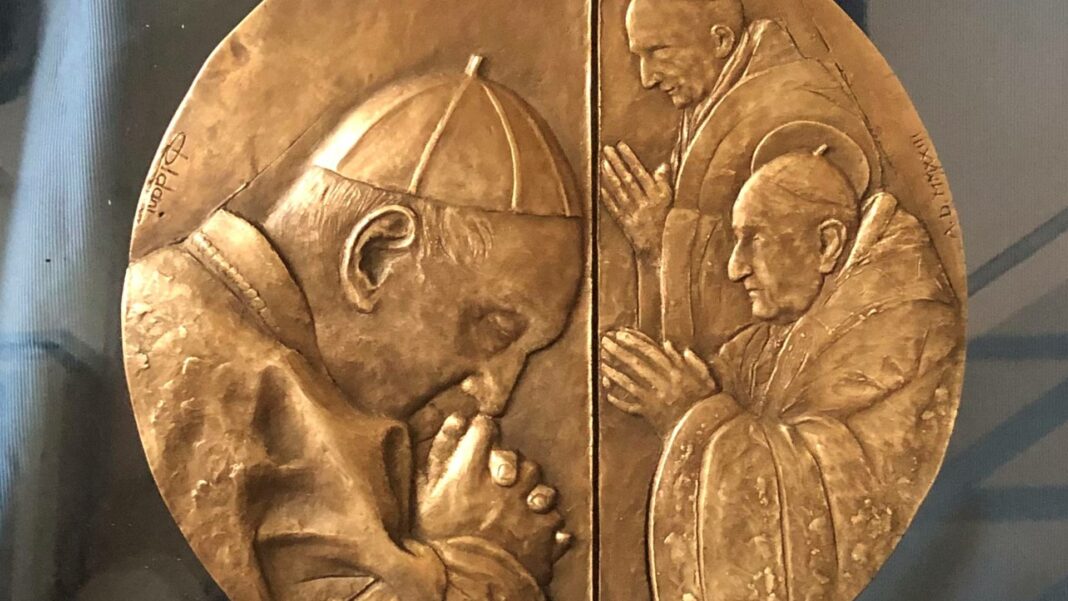 luigi oldani supplica medaglia bronzo papi pregihera bergamo bresica cultura covid