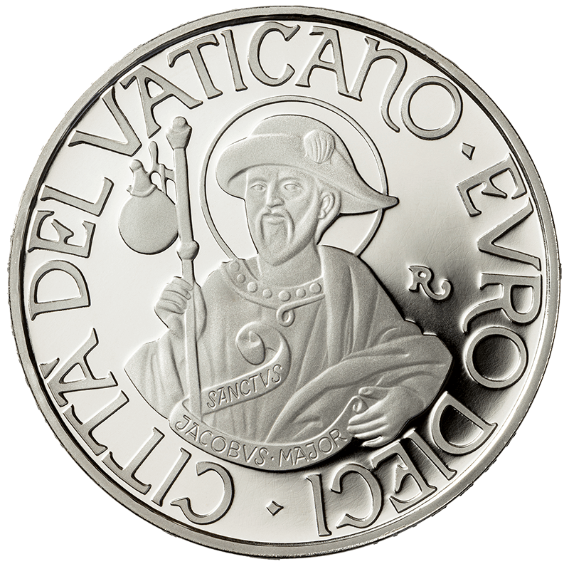 argenti euro vaticano santi apostoli gicomo maggiore giovanni evangelista papa bergoglio papa ratzinger