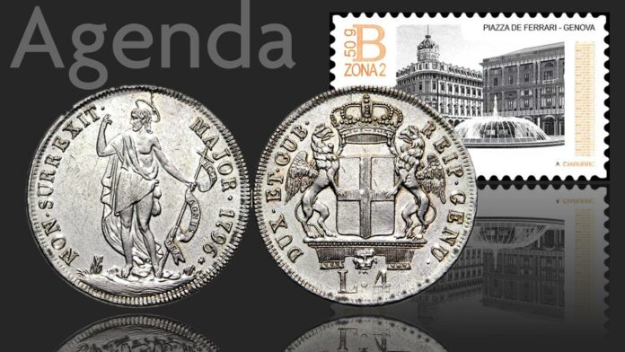monete francobolli e cartoline genova convegno fiera bancostema collezionismo