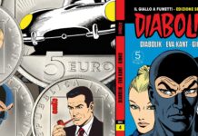 euro monete d'italia diabolik eva kant ginko fumetti sorelle giussani argento ipzs