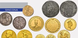 aste sincona 84-87 zurigo monete medaglie oro rarità numismatica