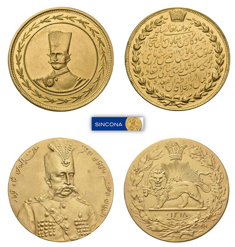 aste sincona 84-87 zurigo monete medaglie oro rarità numismatica