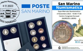 san marino numismatica monete medaglie banconote libri divisionale proof 2023