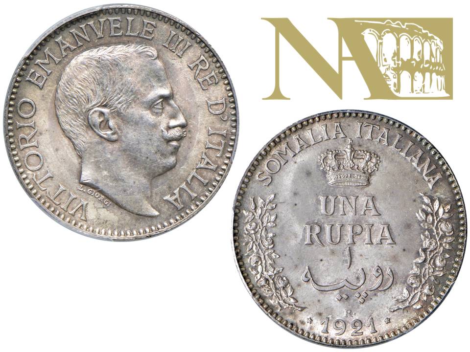 da assab all'afis monete banconote italia colonie eritrea somalia tientsin albania prove progetti rarità nomnisma verona asta