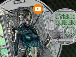 cyber queen rebirth moneta cook islands cit coin invest argento 2024