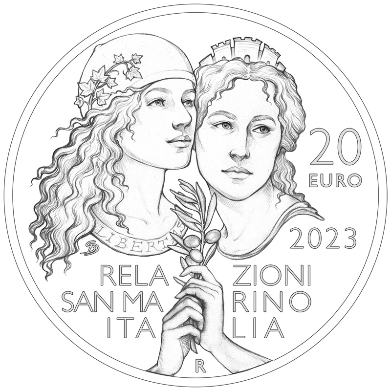 20 euro oro san marino relazioni italia sandra deiana bullion quarto di oncia repubbliche