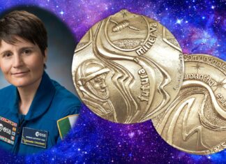 medaglia samantha cristoforetti astronauta erminia guarino universo stelle esplorazione iss spazio