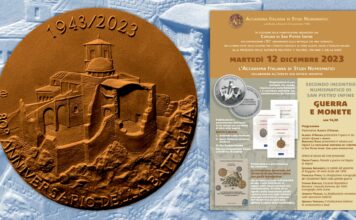 accademia italiana studi numismatici evento san pietro infine premio traina tesi di laurea