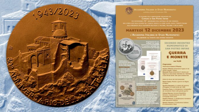 accademia italiana studi numismatici evento san pietro infine premio traina tesi di laurea
