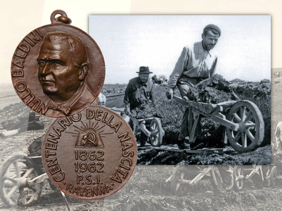 bonifica agro romano romagnoli scariolanti medaglia silvio canevari ostia fascismo foro mussolini