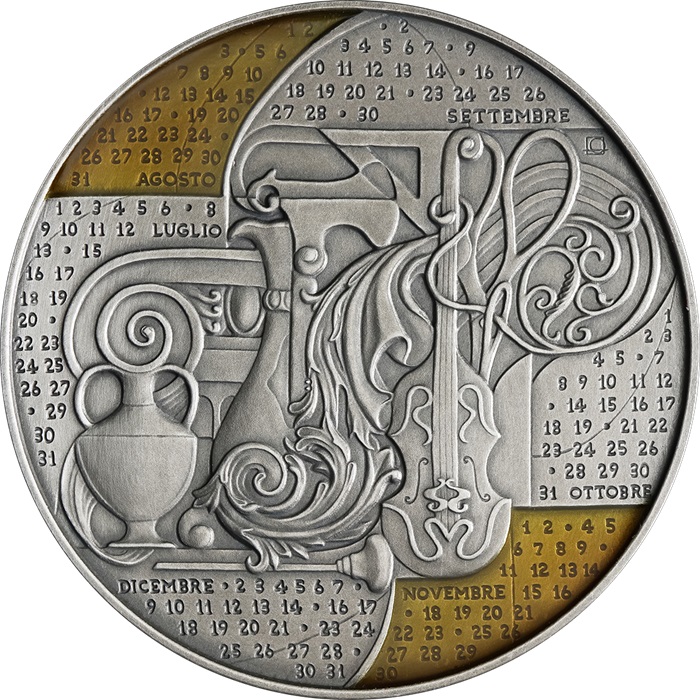 medaglia calendario 2024 ipzs zecca sam silvia ciucci bellezza arte mestiere sapere fare
