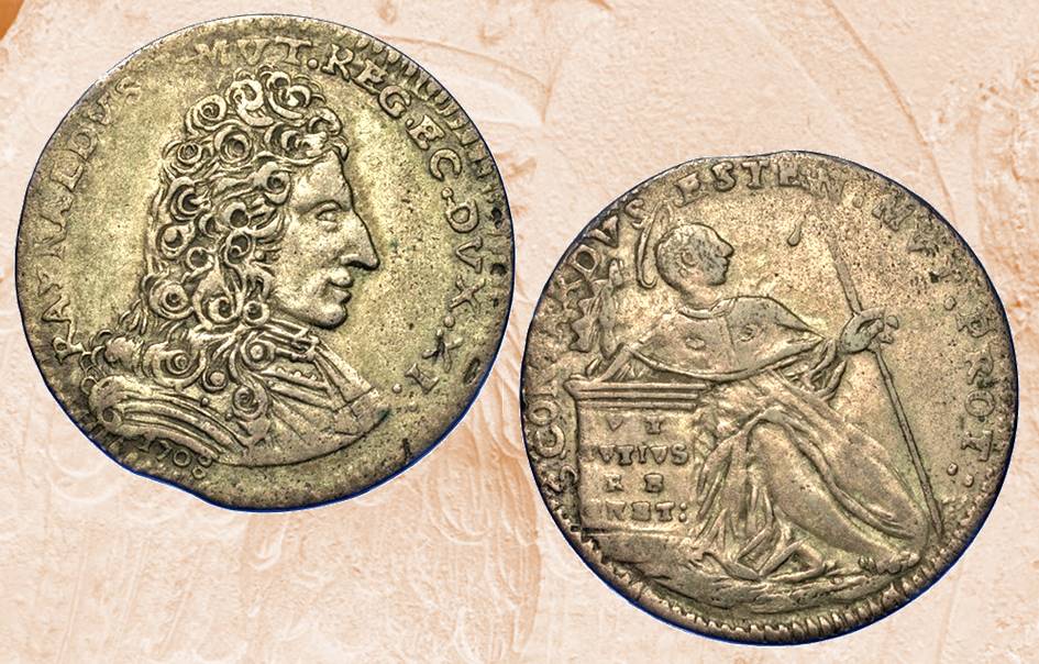 san contardo monete modena broni pellegrino martire cavaliere