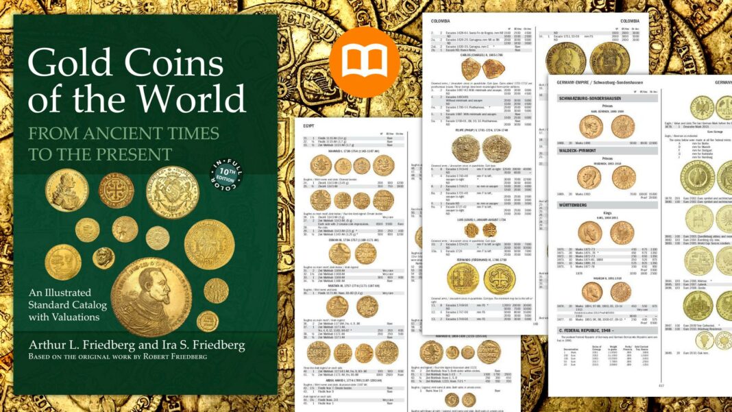 friedberg gold coins monete oro catalogo prezziario libro bibbia collezionismo bullion