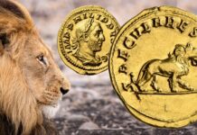 aureo del millenario roma filippo l'arabo leone unicum herny cohen parigi asta