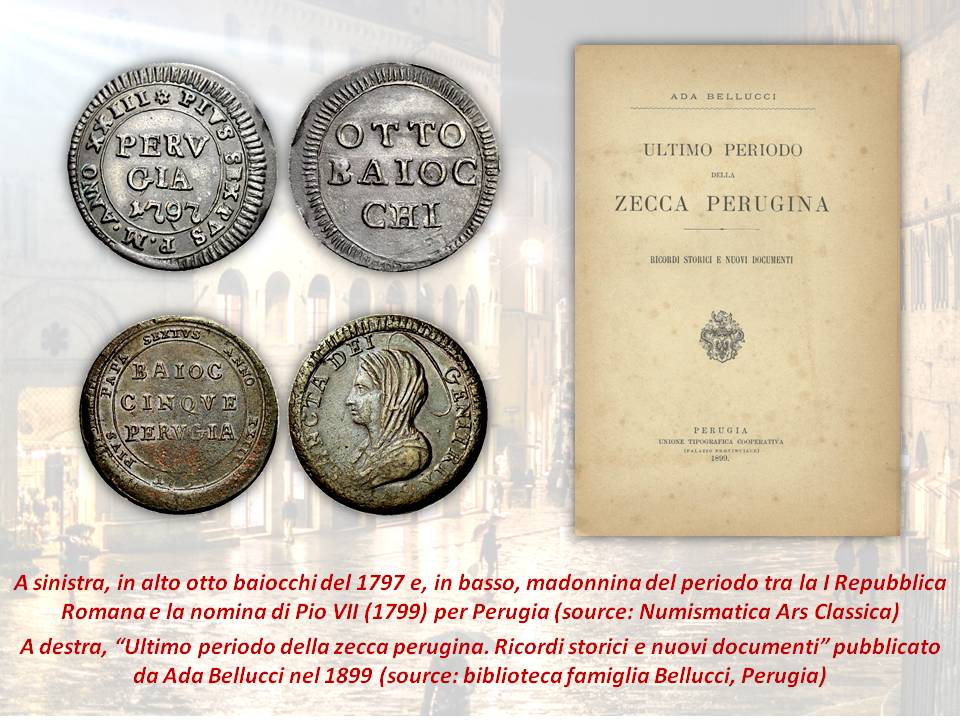 ada bellucci ragnotti numismatica monete perugia collezione studio libri ricerca 