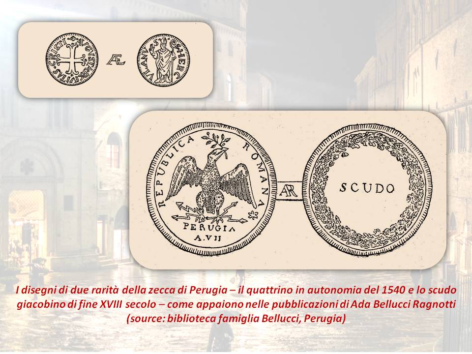 ada bellucci ragnotti numismatica monete perugia collezione studio libri ricerca 