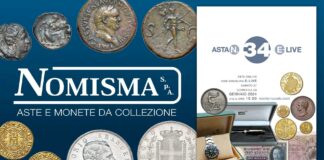 asta numismatica nomisma 34 e-live monete medaglie banconote oro argento orologi penne accendini