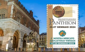 pantheon 2024 piacenza expo fiera collezionismo numismatica filatelia giocattoli vintage