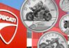 ducati moto gran prix cucciolo 916 panigale ipzs monete euro