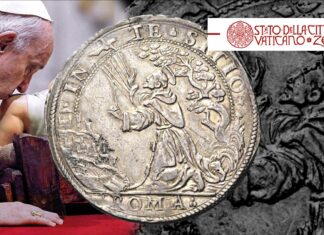euro monete di papa francesco 2024 pertarca marconi concordato concilio apostoli giubileo preghiera fraternità arte fede