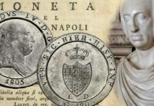 piastre di tipo inglese ezecca di napoli numismatica penny pence guinea