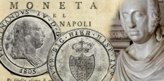 piastre di tipo inglese ezecca di napoli numismatica penny pence guinea