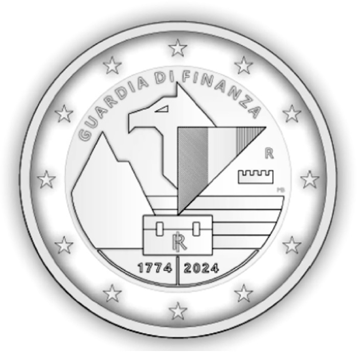 2 euro italiani 2024 rita levi-montalcini guardia di finanza premio nobel zodiaco ariete leone sagittario ipzs segni di fuoco